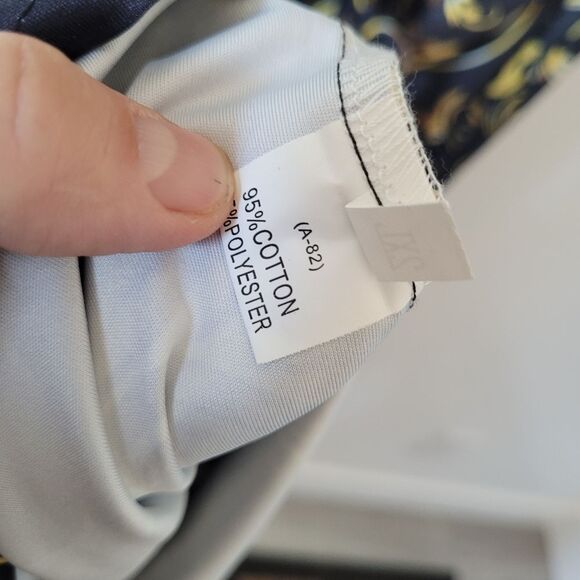 Formal Elegant Midi Dress Church Gold Black Half Sleeve Waist Tie Modest 2XL - Picture 10 of 10